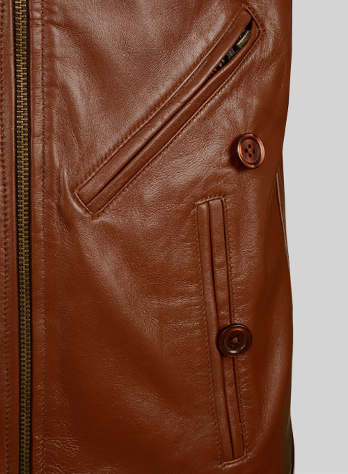 Bill Clifford The Rocketeer Leather Jacket - Click Image to Close