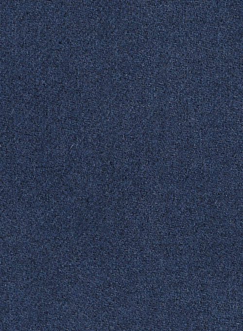 Royal Blue Heavy Tweed Jacket - Click Image to Close