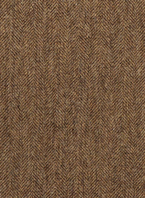 Rust Herringbone Tweed Jacket - Click Image to Close