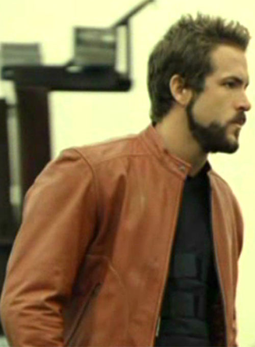 Ryan Reynolds Blade: Trinity Leather Jacket - Click Image to Close