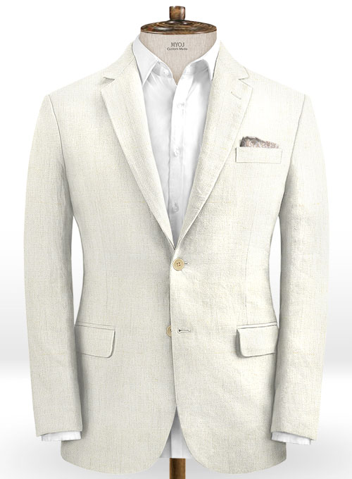 Safari Natural Cotton Linen Jacket