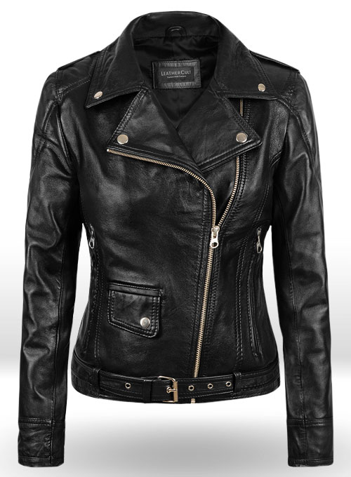 Sarah Connor Terminator Genisys Leather Jacket - Click Image to Close