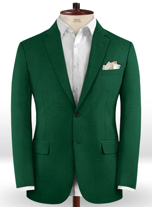 Scabal Oslo Green Wool Jacket