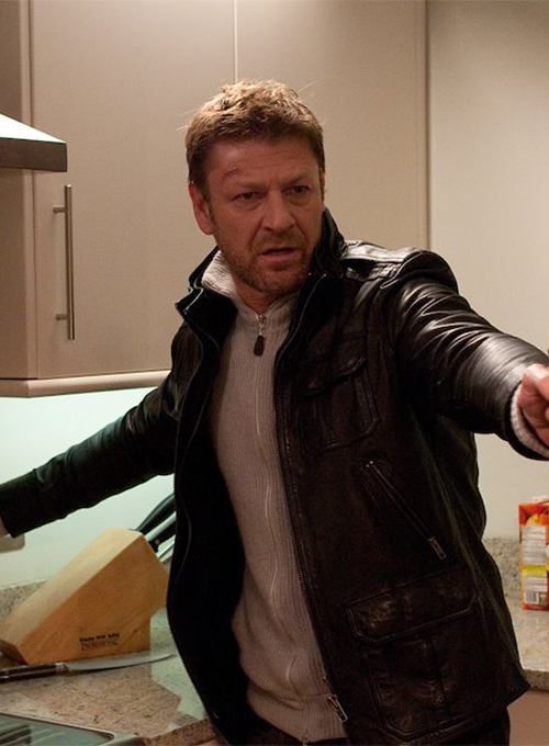 Sean Bean Cleanskin Leather Jacket - Click Image to Close