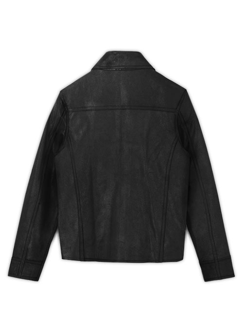 Shiny Cocktail Black Joseph Gordon Looper Leather Jacket