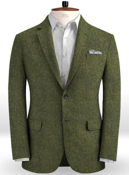 Solbiati Dew Green Linen Jacket