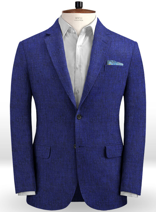 Solbiati Indigo Linen Jacket