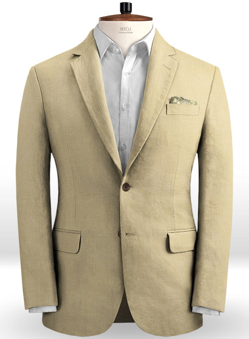 Solbiati Beige Linen Jacket