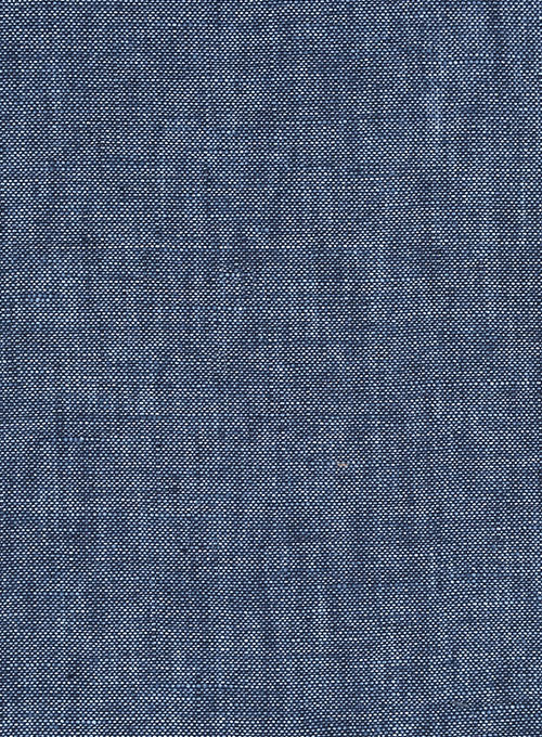 Solbiati Cadel Blue Linen Jacket - Click Image to Close