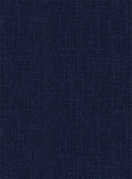 Solbiati Dark Blue Linen Jacket
