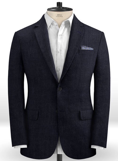 Solbiati Linen Wool Silk Fogo Jacket