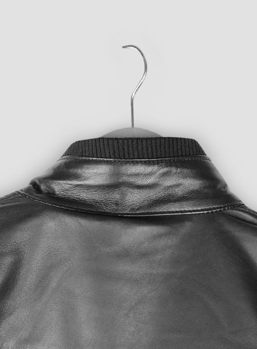 Symphony Detachable Hood Leather Jacket