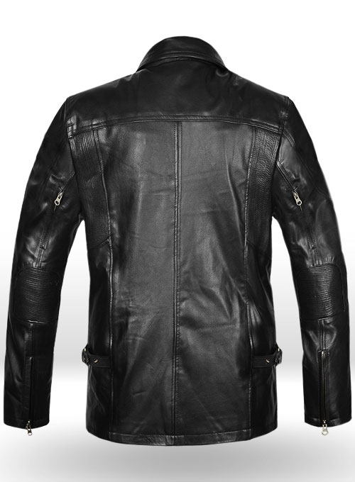 Terminator Genisys Arnold Schwarzenegger Leather Jacket - Click Image to Close
