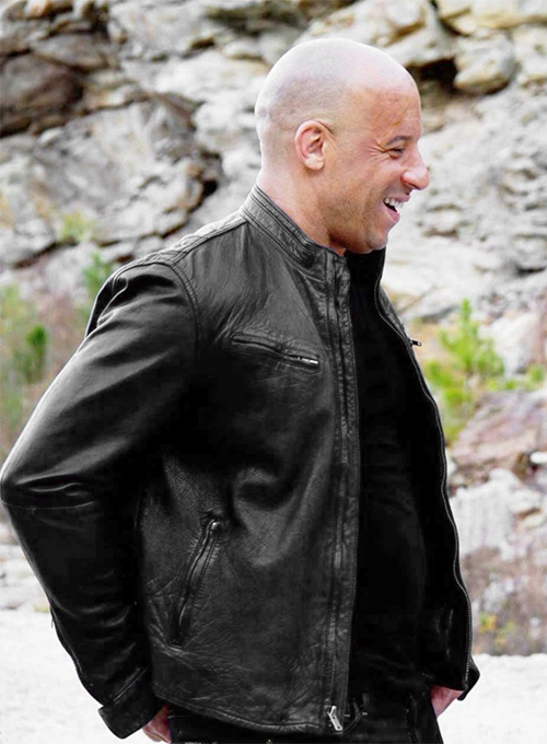 Vin Diesel Fast And Furious 6 Leather Jacket