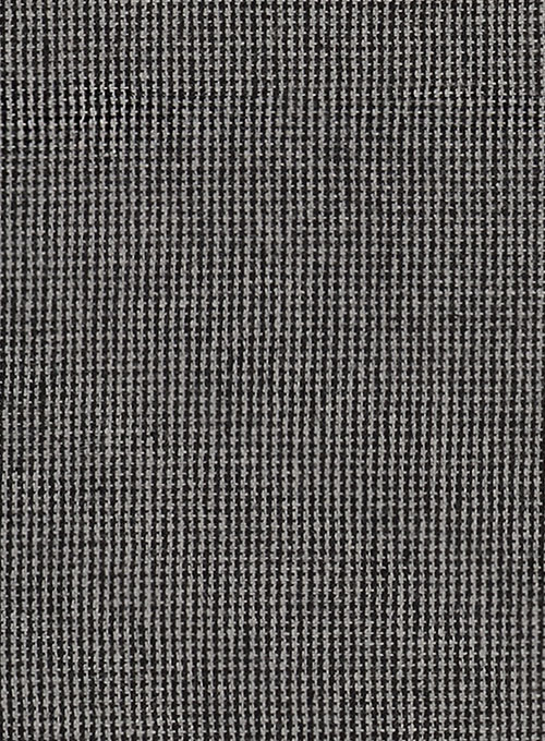 Vintage Gray Macro Weave Tweed Jacket - Click Image to Close