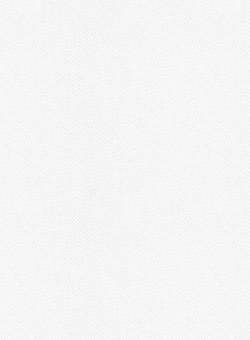 White Stretch Chino Jacket - Click Image to Close