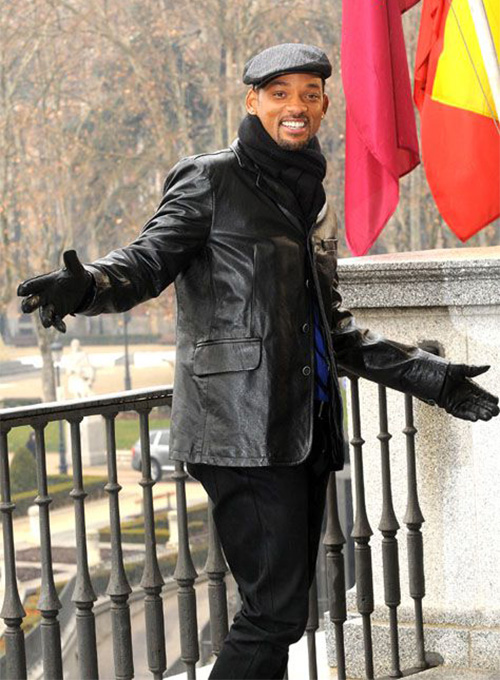 Will Smith Leather Blazer - Click Image to Close