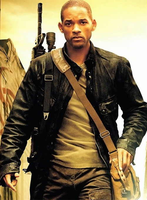 Will Smith I am Legend Leather Jacket - Click Image to Close