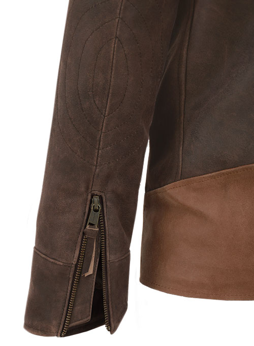 X - Men Origins Wolverine Leather Jacket - Click Image to Close