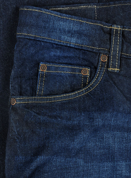 Aston Blue Hard Wash Whisker Jeans - Click Image to Close