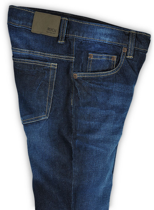 Aston Blue Hard Wash Whisker Jeans - Click Image to Close