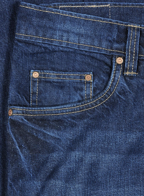 Aston Blue Indigo Wash Whisker Jeans