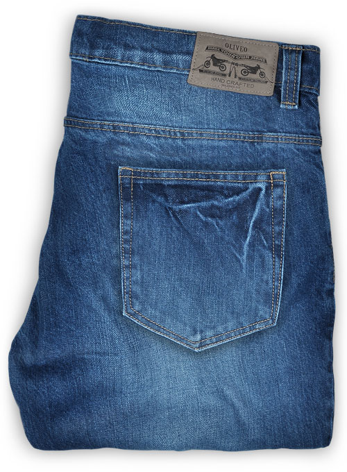 Aston Blue Stone Wash Whisker Jeans - Click Image to Close