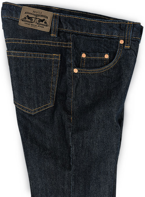 Barbarian Denim Jeans - Hard Wash - Click Image to Close