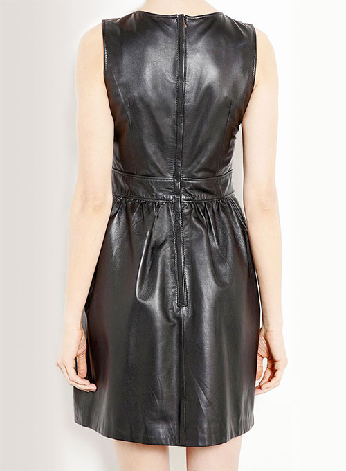 Bowie Leather Dress - # 753 - Click Image to Close