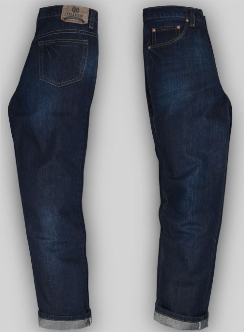 Bullet Denim Jeans - Hard Wash - Whiskers - Click Image to Close