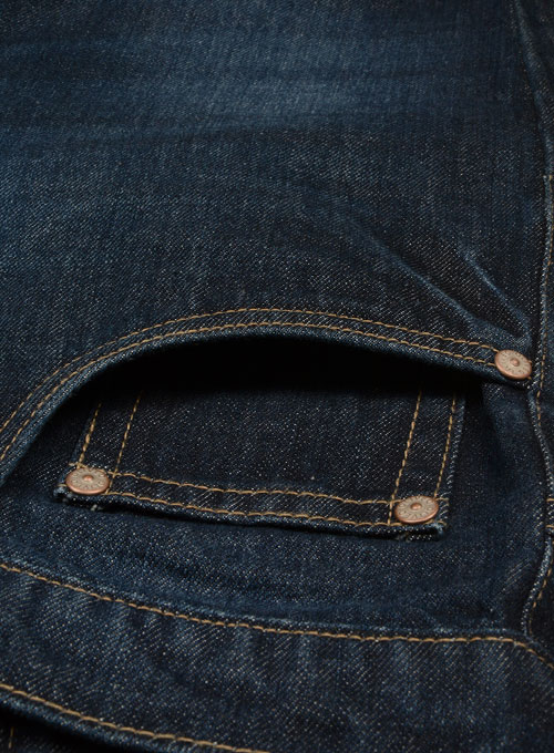 Bullet Denim Jeans - Hard Wash - Whiskers