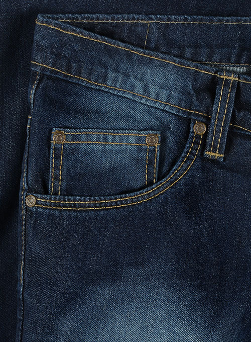 Bullet Denim Jeans - Hard Wash Scrape