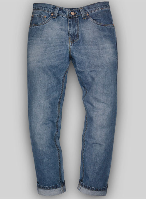 Bullet Denim Jeans - Stone Wash