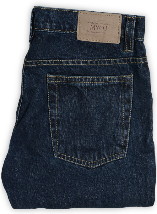 Classic Indigo Rinse Jeans - Denim-X Wash - Click Image to Close