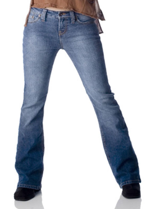 Classic 12oz Scrape Wash Denim Jeans - Click Image to Close