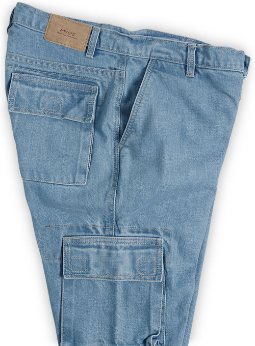 Classic Cargo Denim Jeans