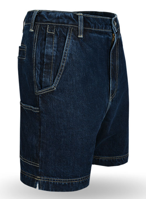 Ceaser Cargo Denim Shorts - Click Image to Close