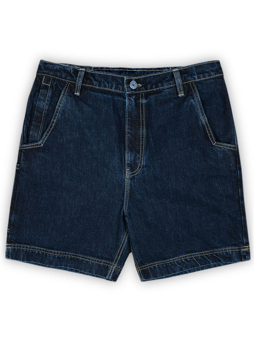 Ceaser Cargo Denim Shorts - Click Image to Close