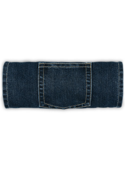 Crixus Blue Denim-X Wash Jeans