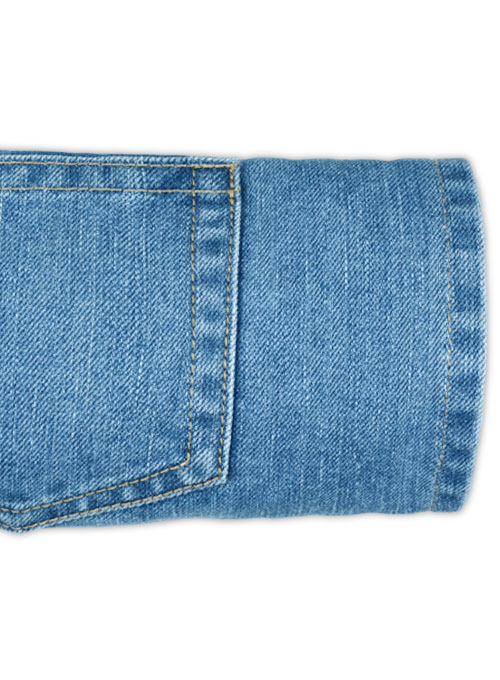 Crixus Blue Light Wash Jeans