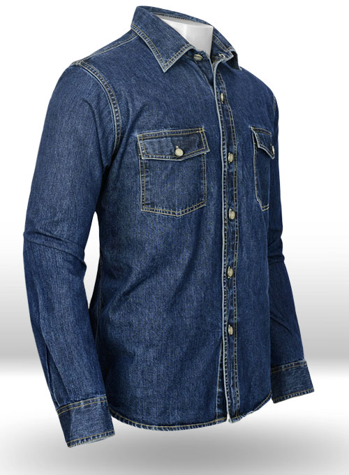 Custom Denim Shirt - 7oz