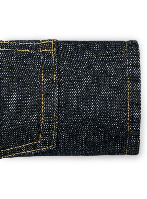 Falcon Blue Hard Wash Jeans - Click Image to Close