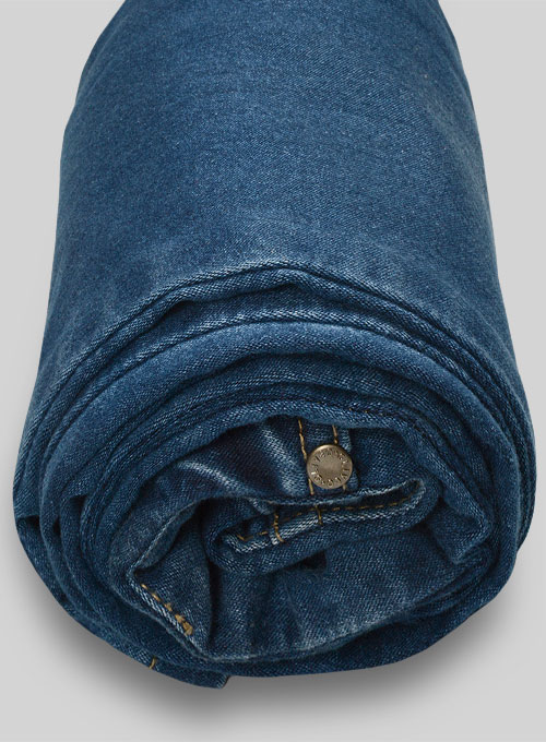 Foster Blue Stretch Jeans - Stone Wash
