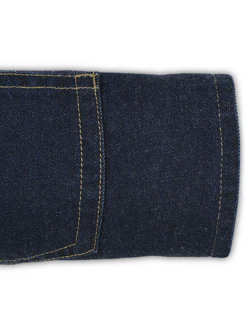 Gannicus Blue Hard Wash Jeans - Click Image to Close