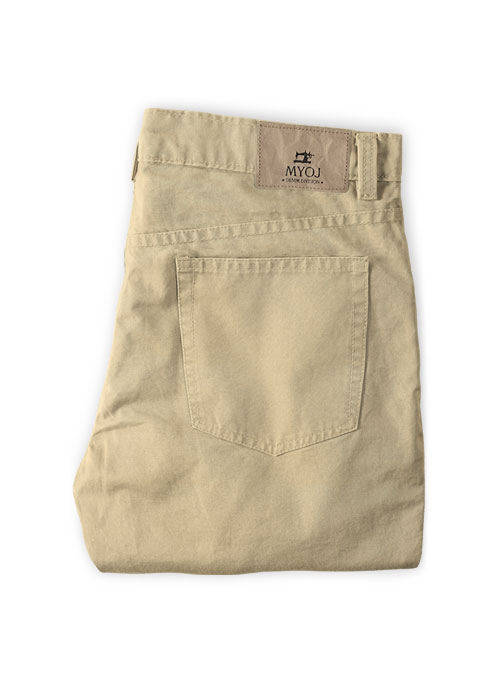 Kids Khaki Fine Twill Jeans