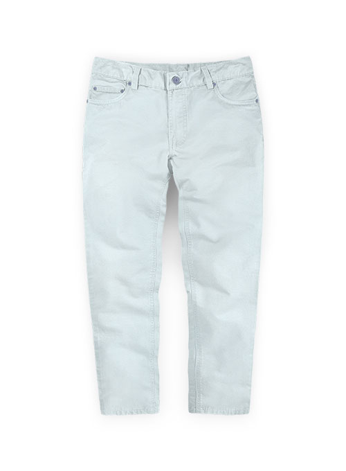 Kids Stretch Summer Weight Sky Blue Chino Jeans