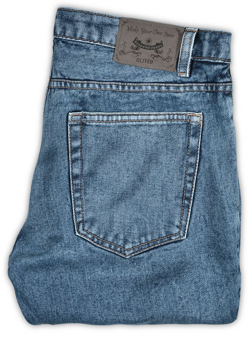 Kings Heavy Blue Jeans - Blast Wash