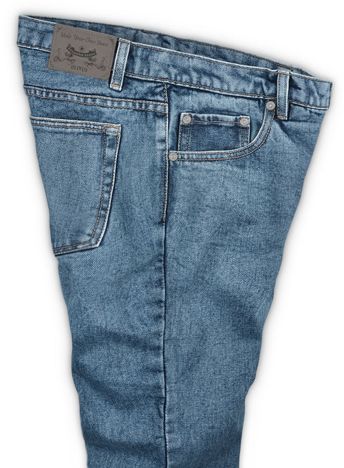 Kings Heavy Blue Jeans - Blast Wash