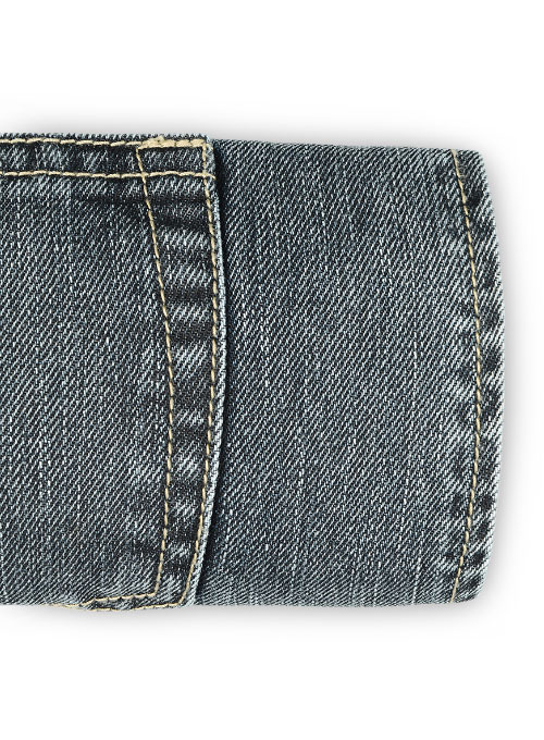 Nevis Blue Jeans - Blast Wash - Click Image to Close