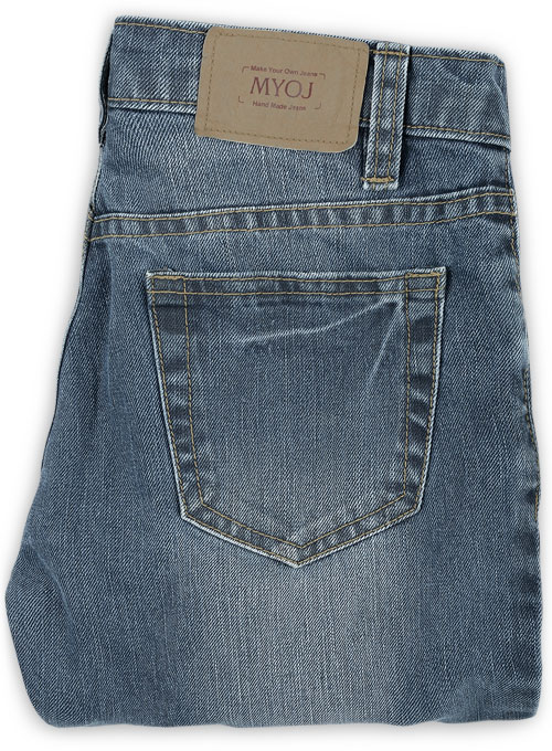 Nevis Blue Jeans - Stone Wash - Click Image to Close